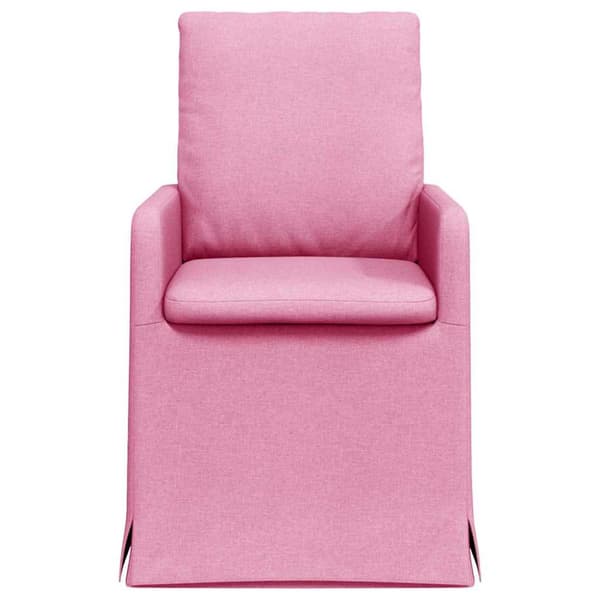 Matstolar 2 pcs Rosa 57 x 67 x 98 cm tyg