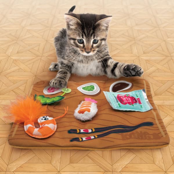 Kattleksak Pull-a-partz Sushi Flerfärgad