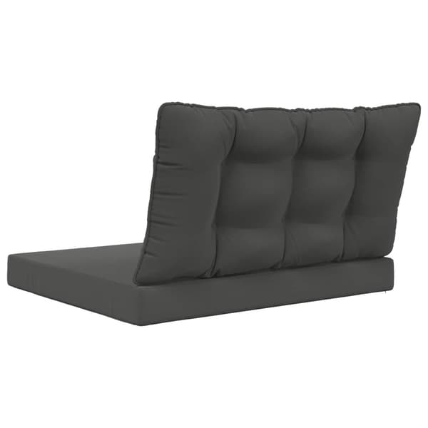 Utomhus Soffa Kudde 2 pcs Antracit Polyester