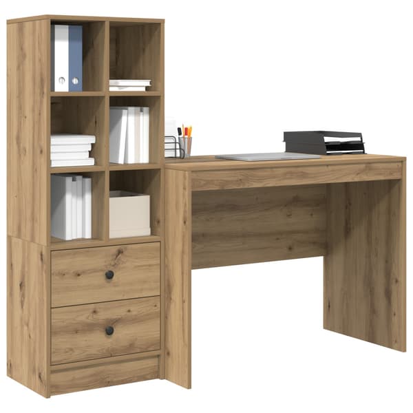 Skrivbord med låda 2 pcs Artisan Ek