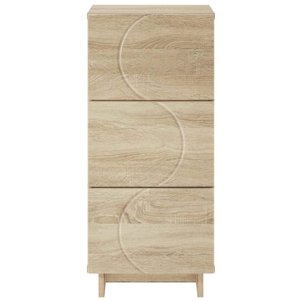 Sideboard Sonoma-ek 33,5 x 34,5 x 75 cm Konstruerat trä