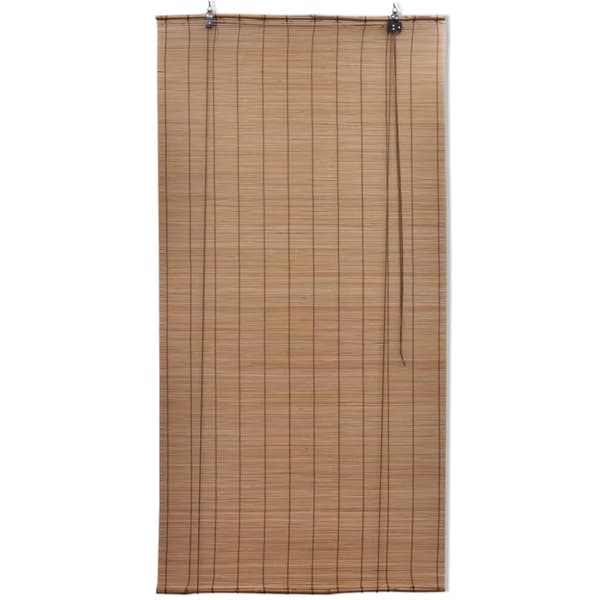 Rullgardin bambu 140x220 cm brun