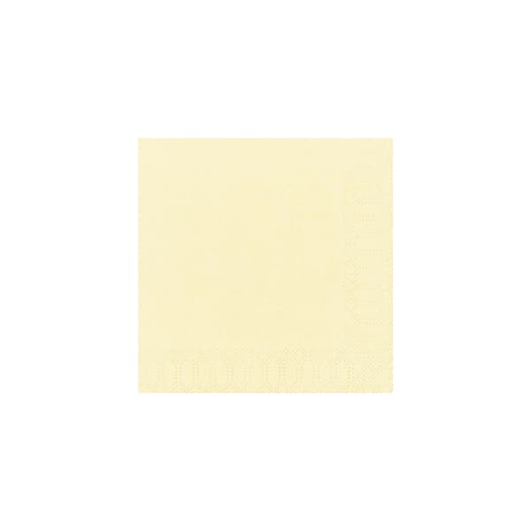 Servett DUNI 1-lags 33x33cm creme 500/fp