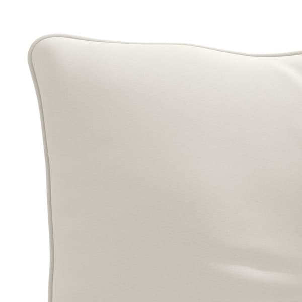 Ryggkudde PUTTEN 100% Polyester Vit 40 x 40 x 10 cm