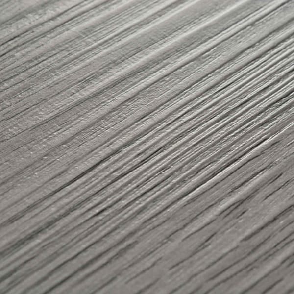 Golvplankor 36 pcs Mörkgrå 5,02 m² PVC