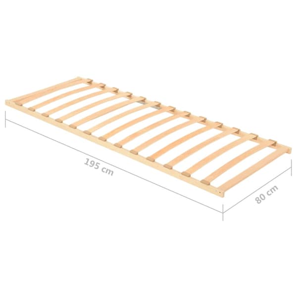 Ribbotten med 13 ribbor 80x200 cm
