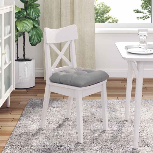 Sittkuddar 4 pcs Moln Grå 40 x 40 x 12 cm tyg