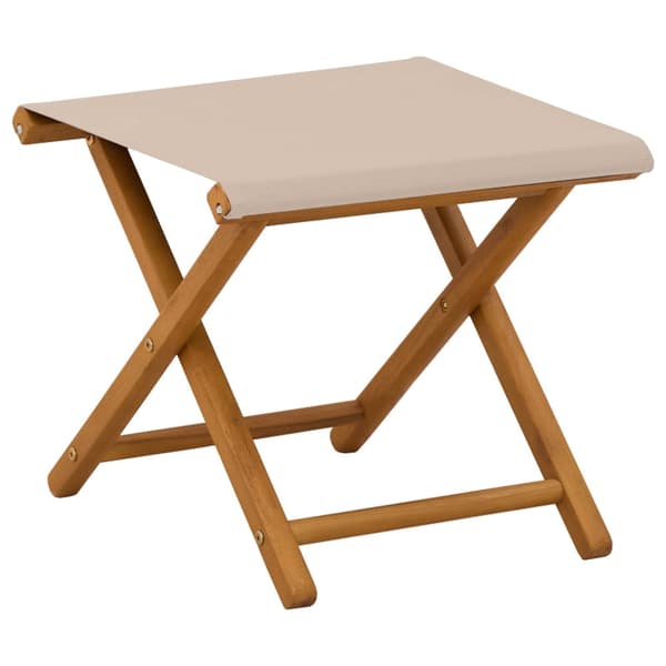 Deck Chair 4 st 3 Position Massiv Eukalyptus Trä Beige