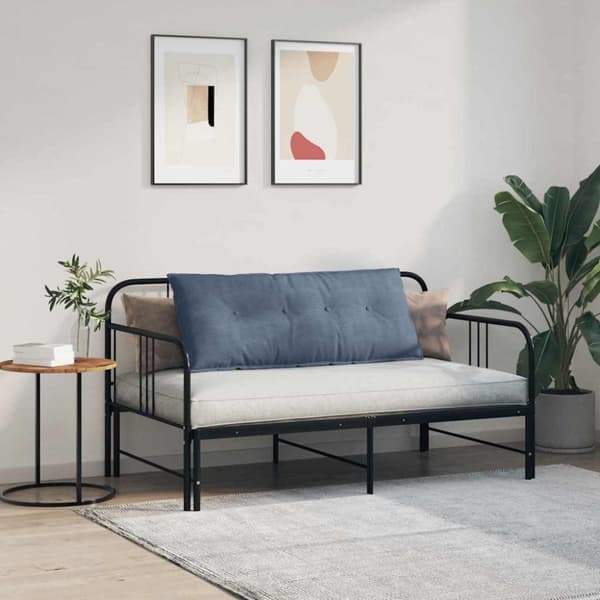 Ryggkudde Blå 120 x 50 cm Kordread tyg