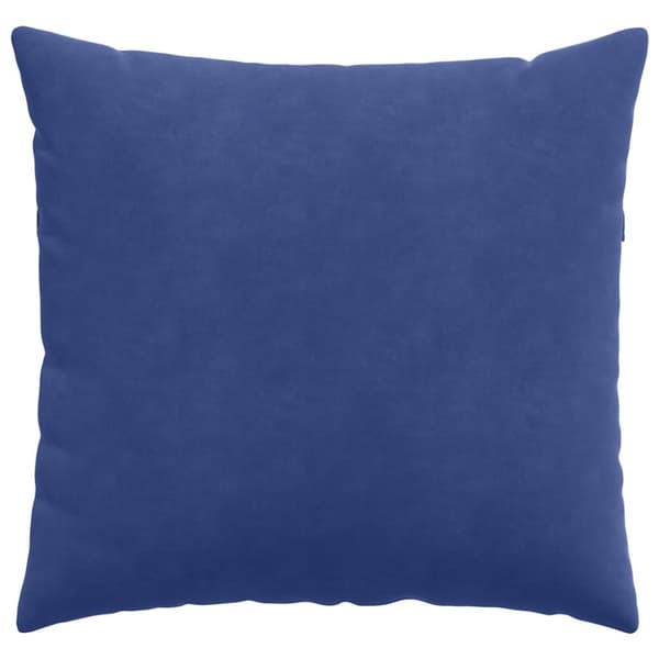 Sofakuddar 2 pcs Polisblå 50 x 50 cm Kordread tyg
