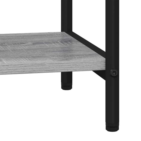 Hyllsystem Grå Sonoma 40 x 30 x 109 cm Konstruerat trä