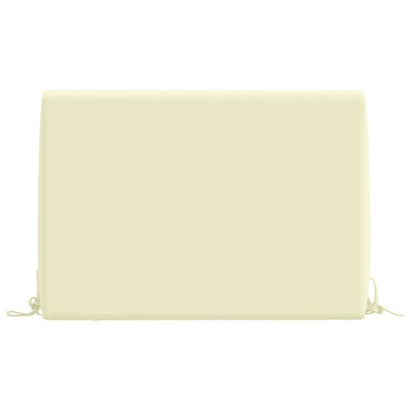 Ryggkudde SOEST 100% Polyester Gräddvit 60 x 20 x 40 cm