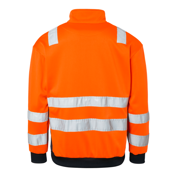 136 Sweat Fluorescent orange/navy Unisex