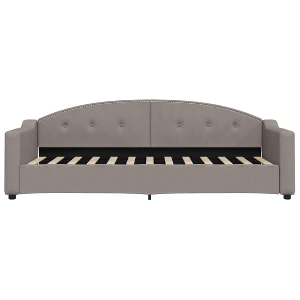 Dagbädd taupe 80x200 cm tyg