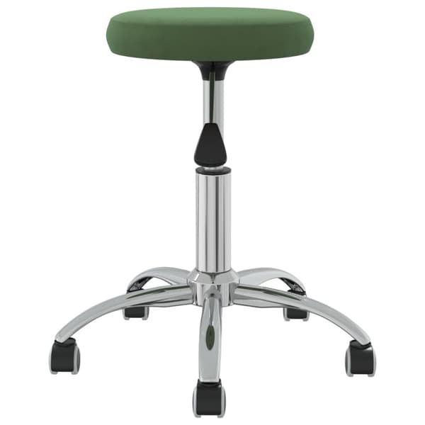Massagepall mörkgrön sammet