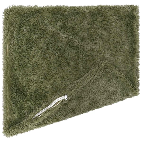 Kuddöverdrag 2 st HEERLEN Grön 45 x 45 cm PV Fleece