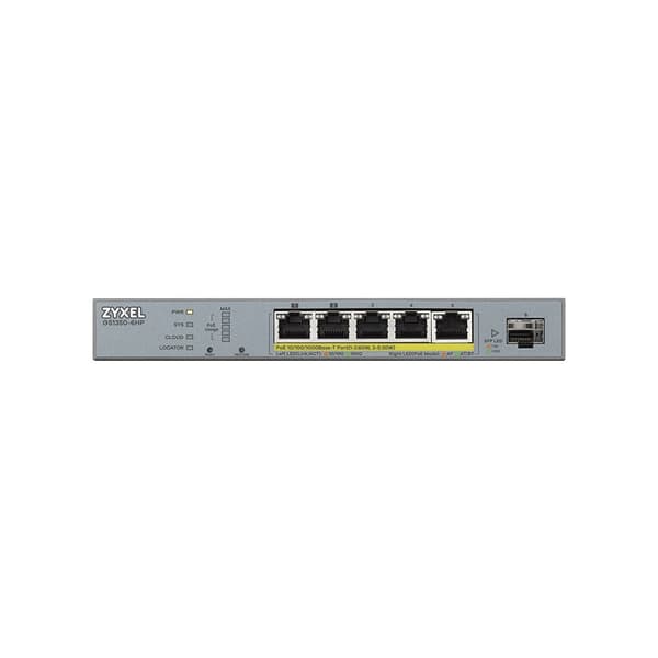 Zyxel GS1350-6HP - switch - 6 portar - smart
