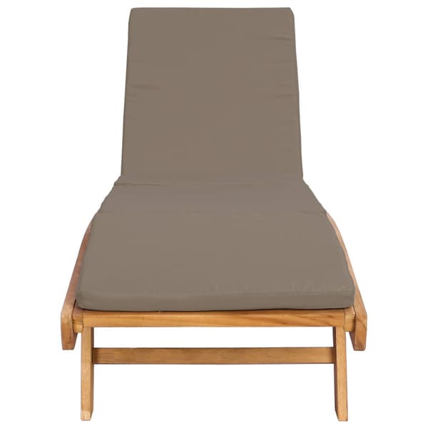 Solstol Brun och taupe Polyester