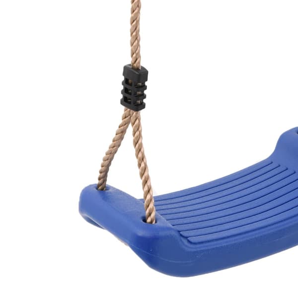 Gungställning med gunga, trapets, stege, klätterrep