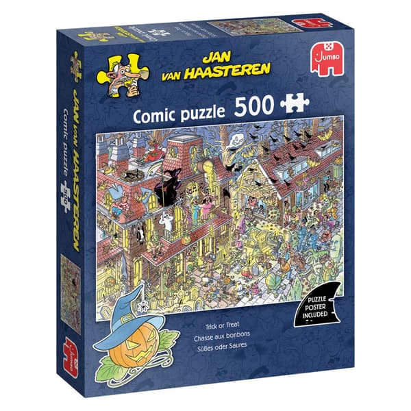Jan van Haasteren Pussel -  Trick or Treat 500 bitar