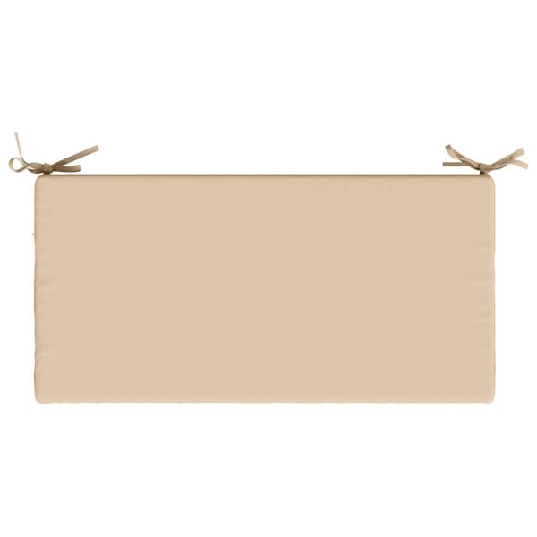 Bänk kudde SOEST 100% Polyester Gräddvit 60 x 40 x 8 cm