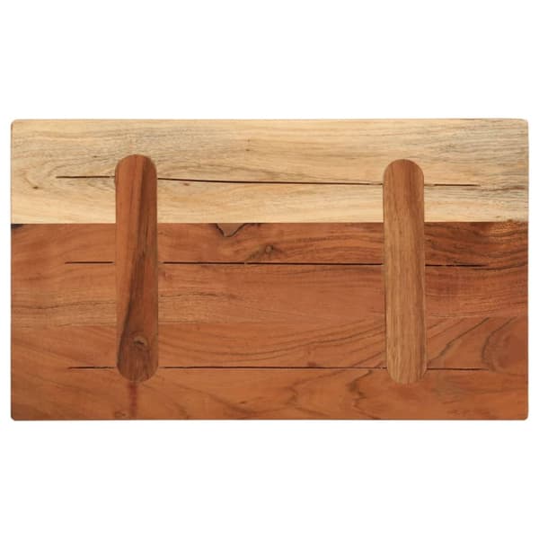 Bordsskiva 40x20x2,5 cm rektangulär massiv akacia