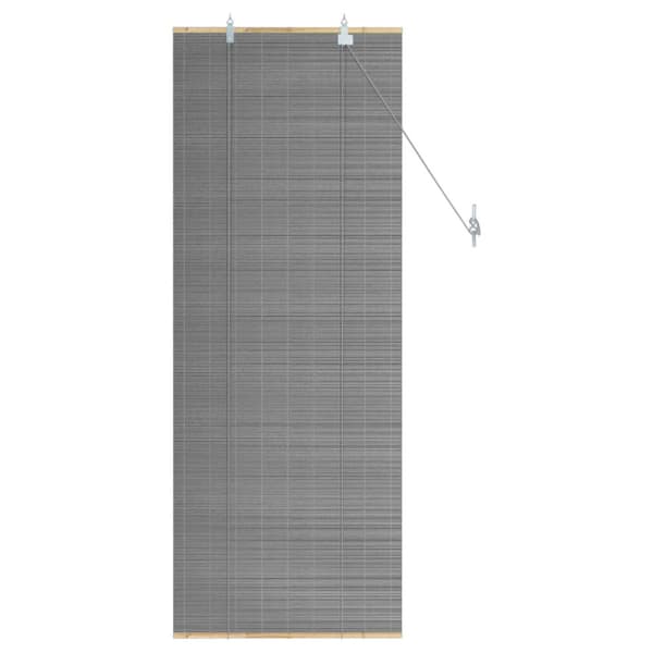 Rullgardin Grå 70 x 160 cm Bambu