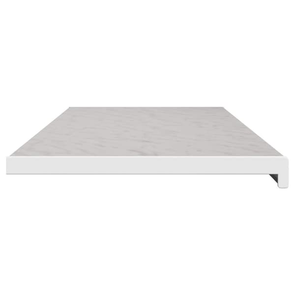Fönsterbräda Marmorstruktur 120 x 40 x 4,5 cm PVC