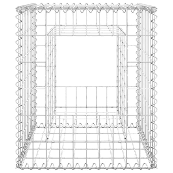 Gabionkorg stolpform 50x50x60 cm järn