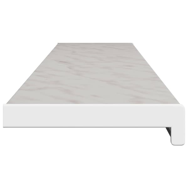 Fönsterbräda Marmorstruktur 140 x 25 x 4,5 cm PVC