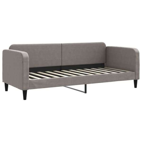 Dagbädd taupe 80x200 cm tyg