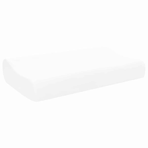 Sovkudde Enfärgad Vit 80 x 40 x 12,5 cm Minneskum