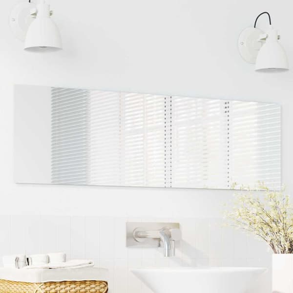 Väggspegel Rektangulär 30 x 100 cm härdat glas