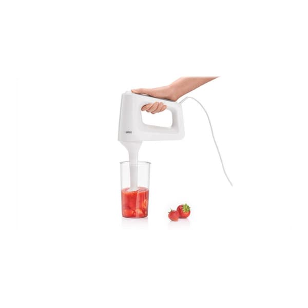 Braun MultiMix 3 HM 3135 WH - handmixer - vit / grå