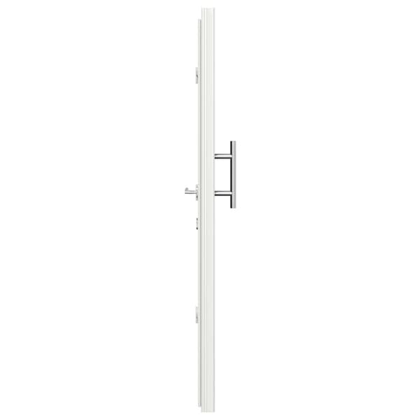 Framdörr Antracit 98 x 208 cm PVC