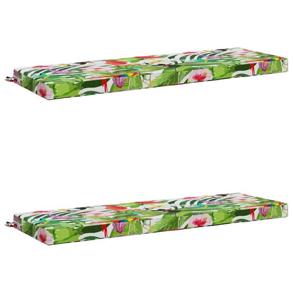 2-delade Bänk Kuddar SOEST 2 st 100% Polyester Flerfärgsdesign
