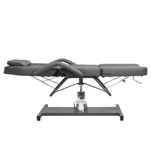 Behandlingsstol grå 180x62x(87-112) cm