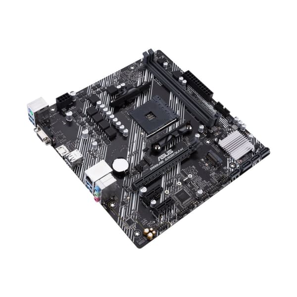 ASUS PRIME A520M-K - moderkort - micro ATX - Socket AM4 - AMD A520