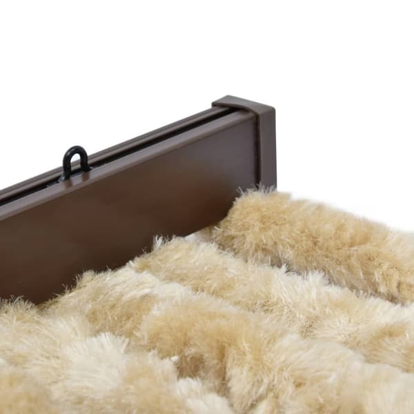 Insektsdraperi beige 90x220 cm chenille