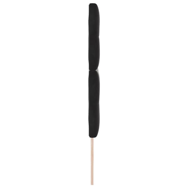 Huvudgavel Svart 144 cm Sammet