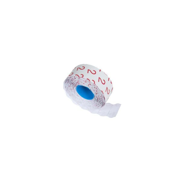 Prisetikett 26x16mm G2 vit 7200/fp