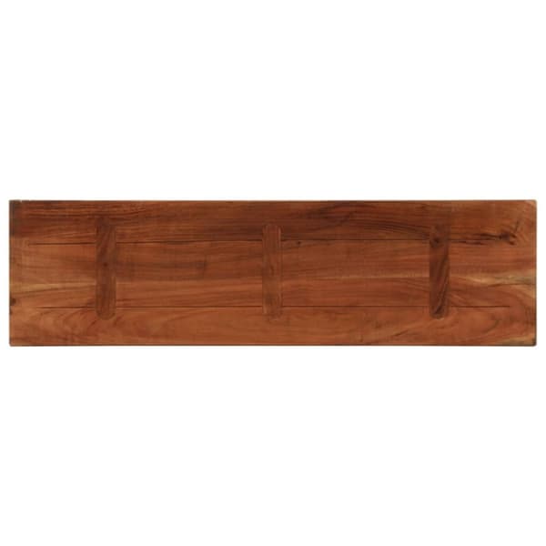 Bordsskiva 100x40x2,5 cm rektangulär massivt återvunnet trä