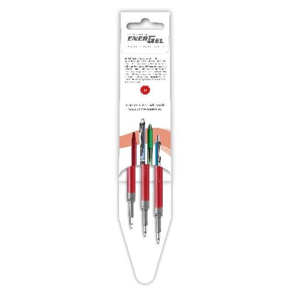 Refill PENTEL EnerGel needle röd 3/fp
