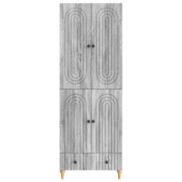 Skåpset 2 pcs 66 x 34,5 x 95 cm Konstruerat trä