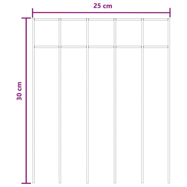 Trädgårdsstängselpanel 48 pcs Galvaniserat stål Silver