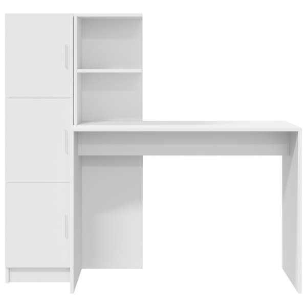 Skrivbord 2 pcs Vit