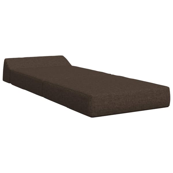 Fällbar Soffbed Taupe 60 x 70 x 41 cm Tyg