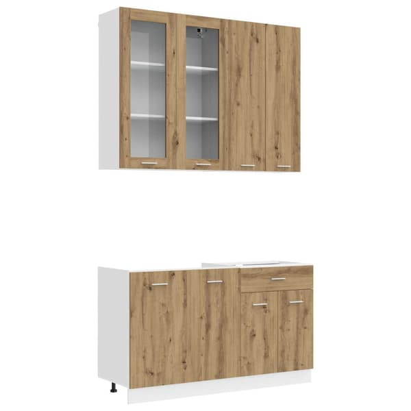 Köksenhet LYON 4 pcs Artisan-ek Konstruerat trä