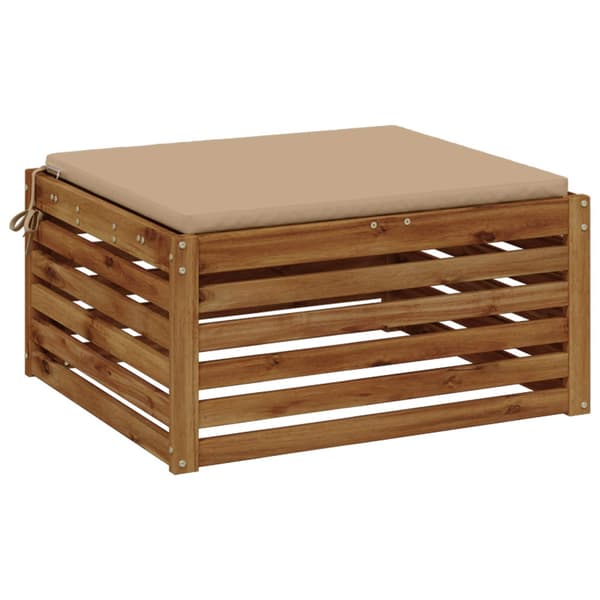 1-delad Sittdyna SOEST 100% Polyester Sand 80 x 80 x 3 cm