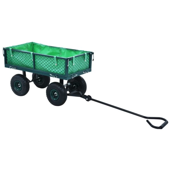 Trädgårdsvagn grön 250 kg